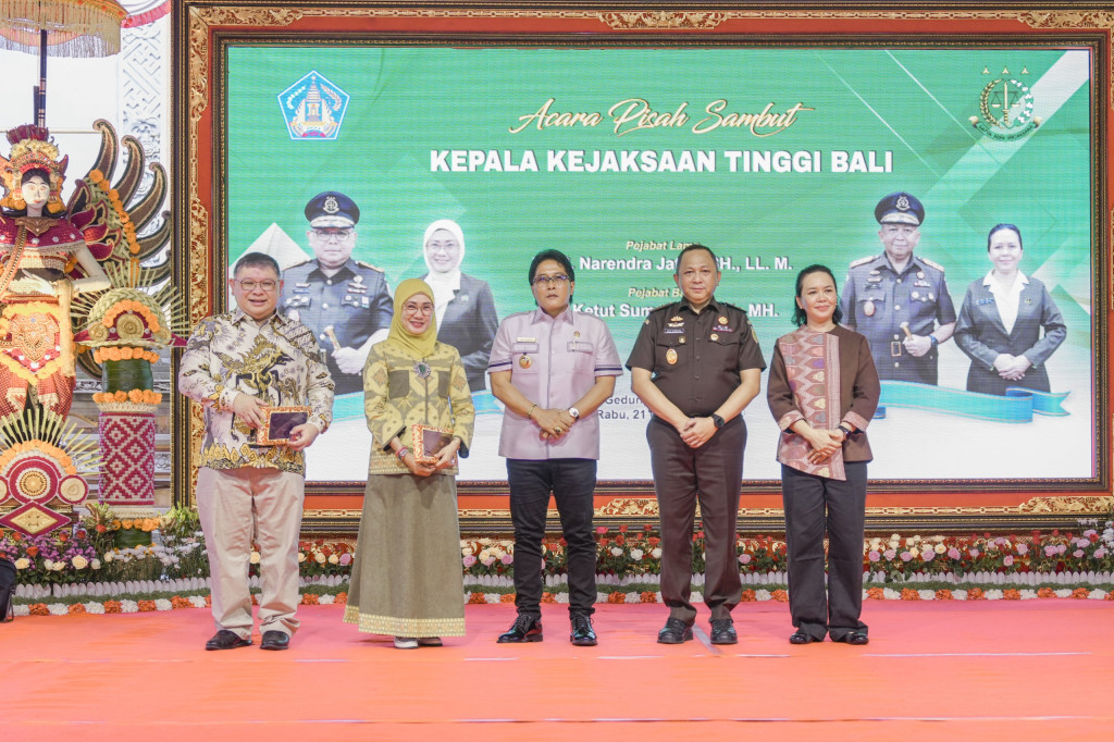 Pisah Sambut Kepala Kejaksaan Tinggi Bali